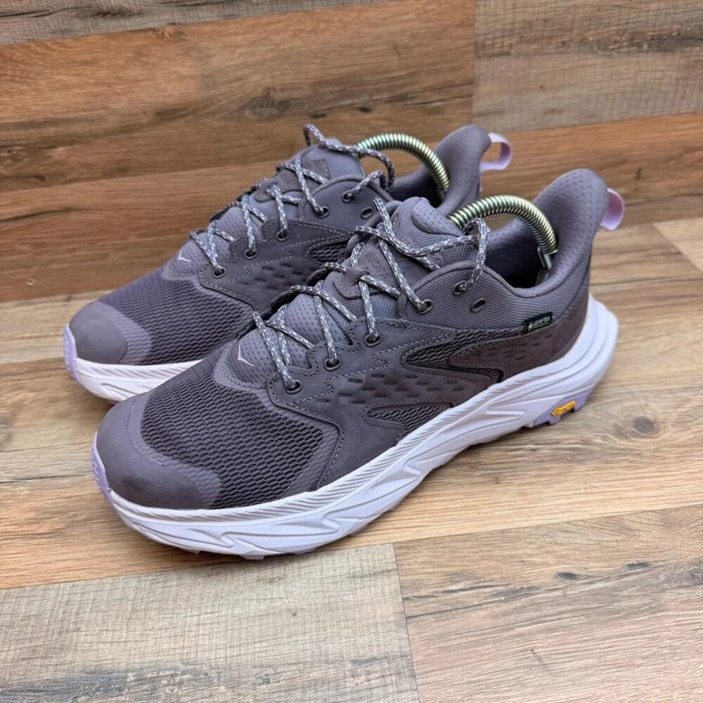 Hoka Anacapa 2 Low GTX Gore-Tex Hiking Shoes Women's Size 10 Purple